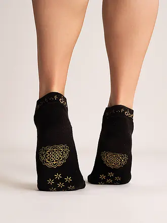 THE SPIRIT OF OM | Damen Socken Adhara | schwarz